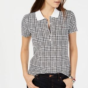 Tommy Hilfiger Houndstooth Polo
